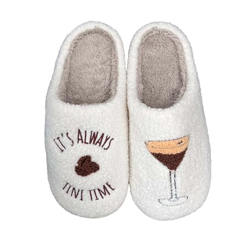 Image of Highland Cow Slippers for Women Plush Scottish Highland Cow Animal Slippers Warm Non Slip Home Indoor Slippers