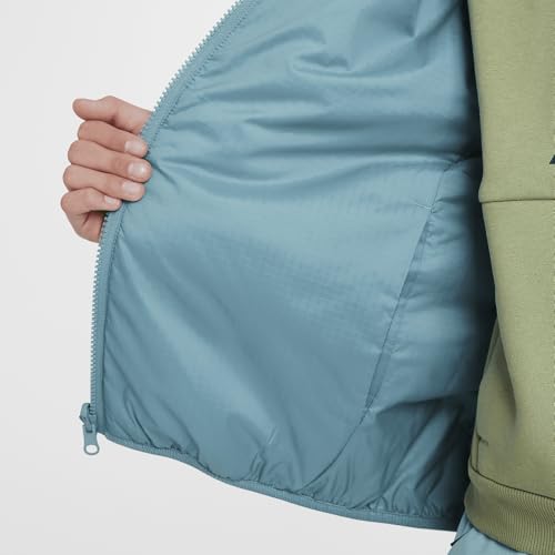 Nike ACG Big Kids' Therma-FIT Reversible Vest (FZ5424-478, Armory Navy/Denim Turquoise/Denim Turquoise/Summit White)3