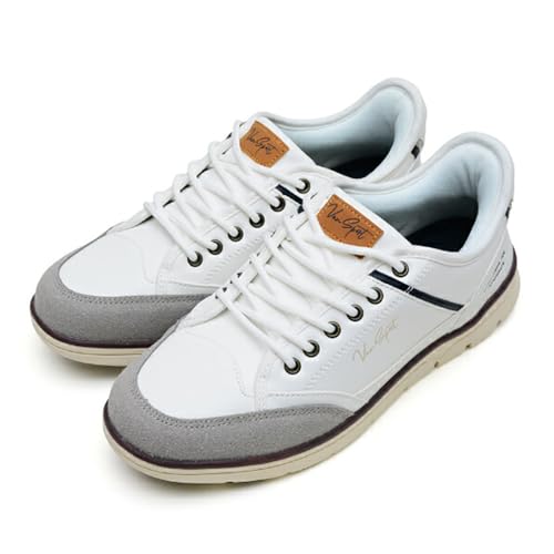 【VANSPORT】ヴァンスポーツ スリッポン メンズ スニーカー mh-va503 ホワイト 25.0cm