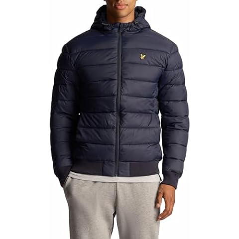 Lyle & Scott Dark Navy Wadded Jacket Cover