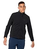 jack wolfskin fleecejacke damen tatze rücken leicht Jack Wolfskin Herren Kiruna Jacket M Warme Fleecejacke, Black, L