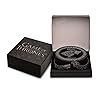 Official Game of Thrones Sansa Stark Royal Crown Queen in The North, Officially Licensed Authorized Replica Antique Finish Two Direwolf Heads Facing Off Metal Tiara Crown, 22" (L) x 2.76" (W) #4