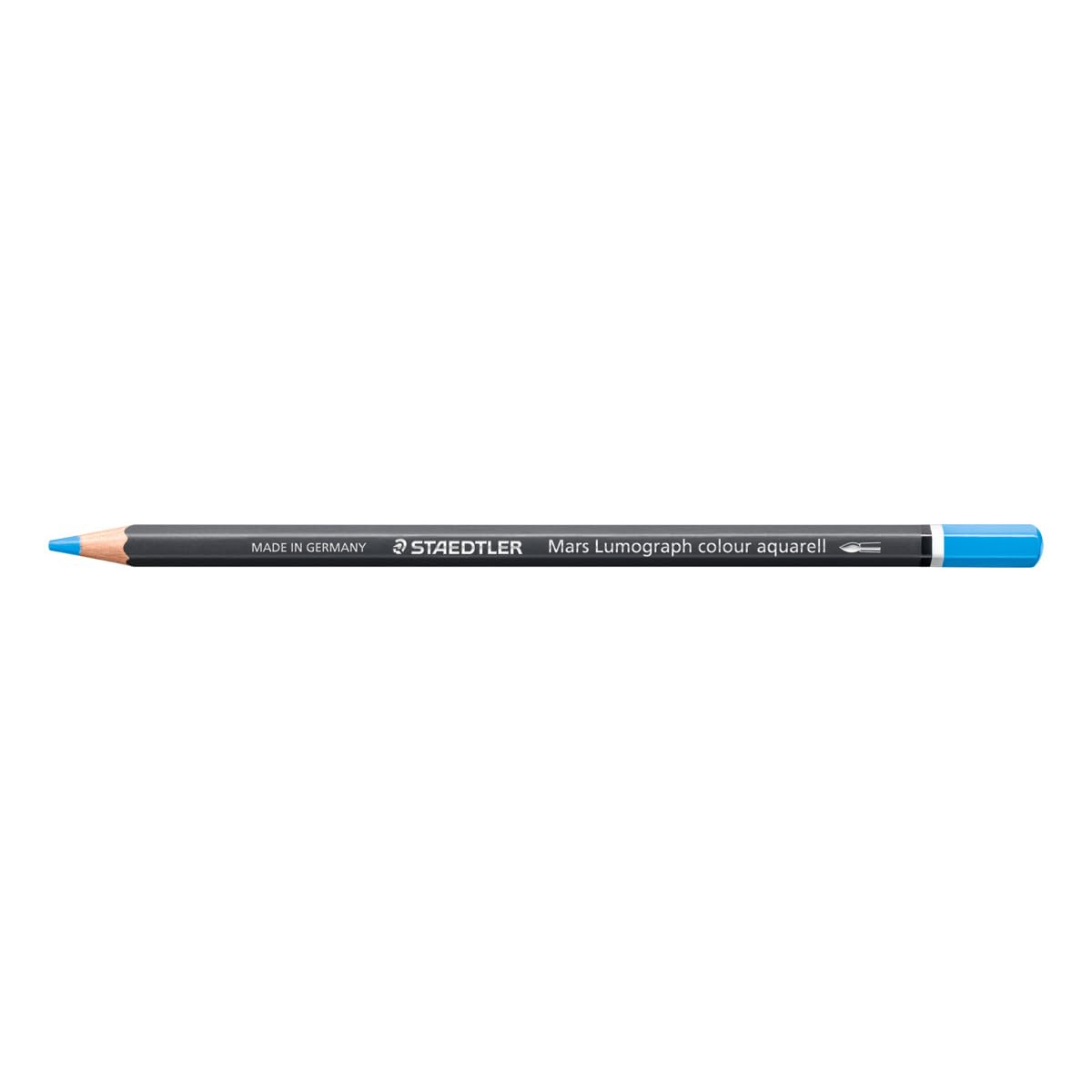 STAEDTLER Watercolour Pencil - Light Blue - Mars Lumograph Colour Aquarell - Pack of 6, 104-300