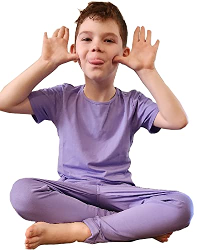 Kids Sensory Friendly Joggers - Ultra Soft, Tagless, Elastic Waistband, Ideal for Sensitive Skin, Comfortable Play Pants2