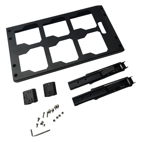 Plateau à outils pliable sans perçage pour modules d'atelier