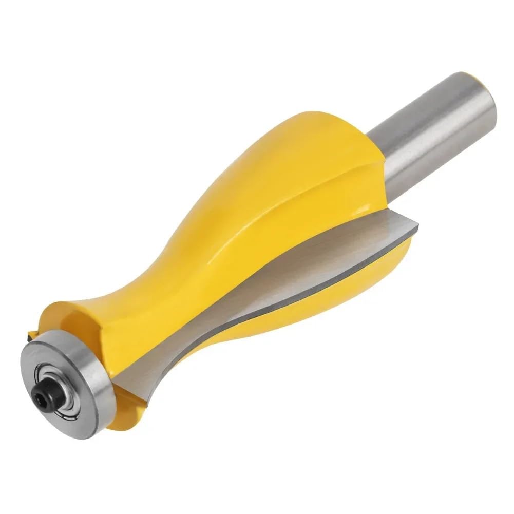 1 szt. 1/2" 12,7 mm frez trzpieniowy do rzeźbienia w drewnie, falista biżuteria, boczna ściana, liniowy, nóż, czop drzwiowy(01)
