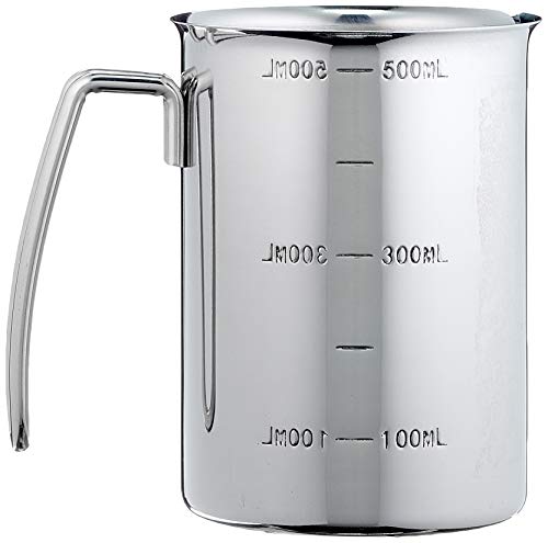 Küchenprofi Cup-911802805 Measuring Cup, 500ml, silver