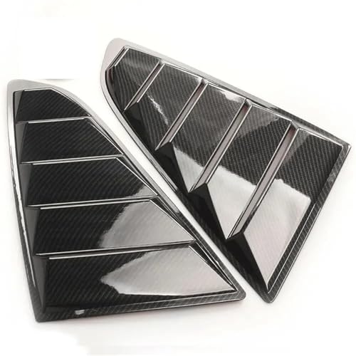 Grilles d'aération arrière Ford Mustang 2015-2020 look carbone luxe