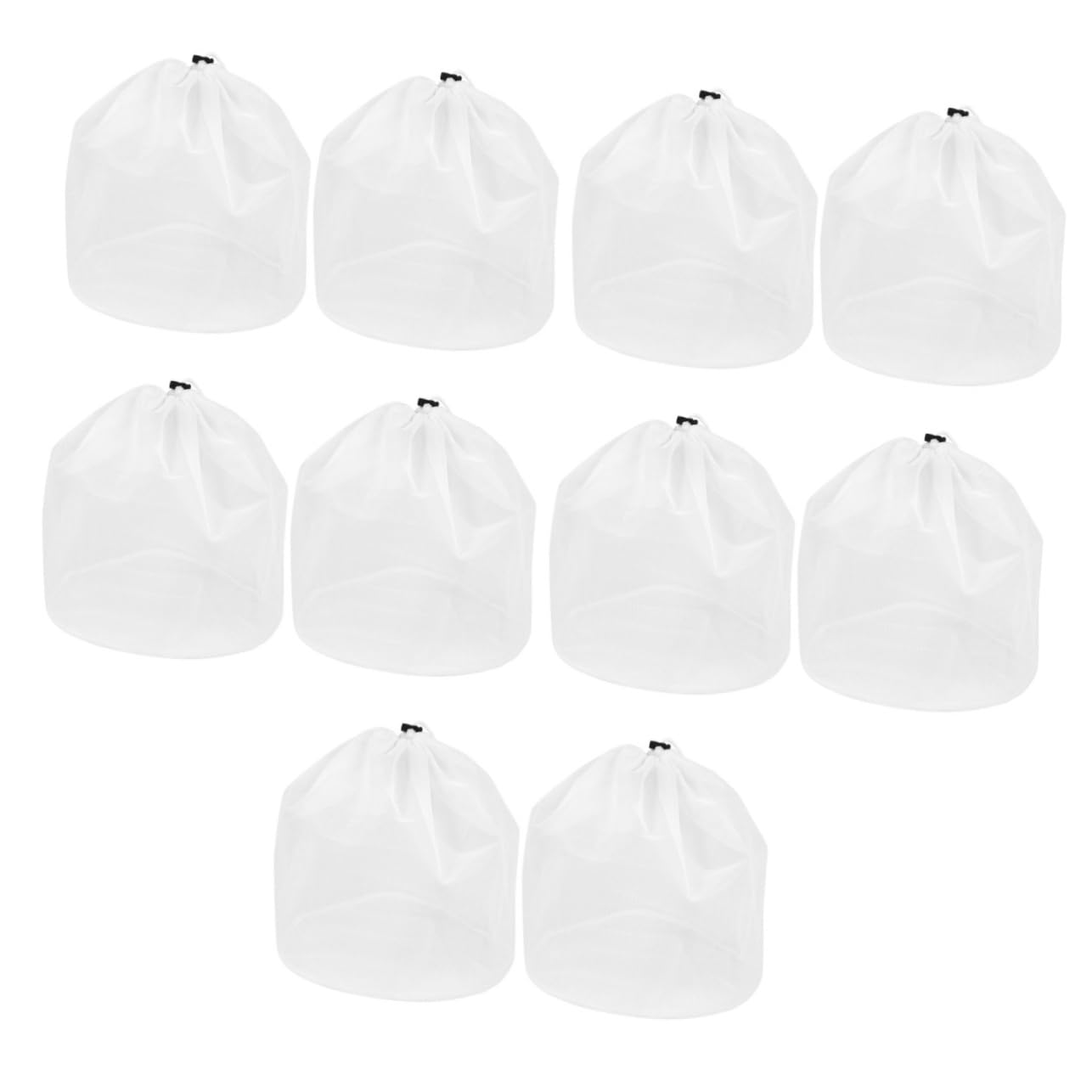 10 Piezas Bolsa de lavandería con cordón Bolsas de lavandería Bolsas de Lavado de Malla Bolsas de Malla Bolsas de Almacenamiento de Ropa de Malla Bolsa Delicada para Lavadora Ropa