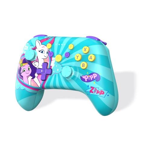 Manette Switch inalámbrica compacta PC My Little Pony mando recargable para niños 5