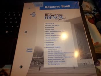 Paperback McDougal Littell Discovering French Nouveau: Resource Book Unit 3 Level 2 Book