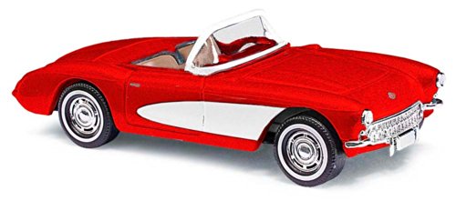 Busch Voitures - BUV45409 - Modélisme - Chevrolet Corvette Cabrio - Rouge Cover
