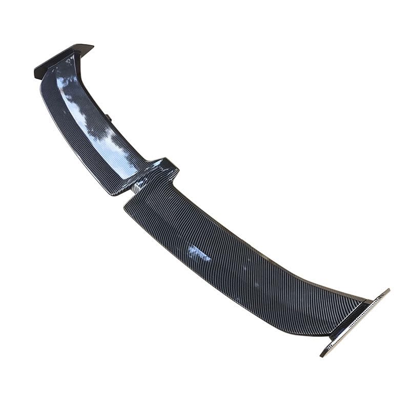 Uniwersalny tylny spojler ogon skrzydło zderzak samochodowy unikanie kolizji akcesoria samochodowe nieperforowany ogon mewy skrzydło GT(Carbon fiber grain)