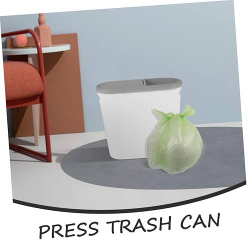 Caneca de basura rectangular compacta para hogar ULTECHNOVO miniatura 4