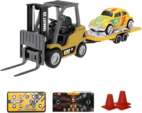 BLINGOOD�t�H�[�N���t�g ���W�R�� ���t�H�[�N���t�g 1/64 �~�j���W�R�� �~�j�����t�H�[�N���t�g RC�J�[ �d�������R���� �X�}�zAPP����/�����R������ �^�C�vC�[�d 2.4GHz ABS�f�� ���~�\ �q���v���[���g �f�X�N�g�b�v���ݖ͌^ 