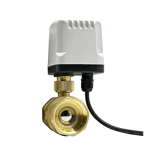 Válvula motorizada de latón de 1" para automatizar el riego del hogar 3