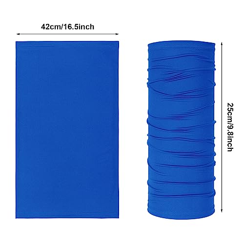 Image of Geyoga 6 /9 Pcs Summer UV Protection Cooling Neck Gaiter Scarf Face Clothing Neck Gaiter Mask Sunscreen Breathable Bandana