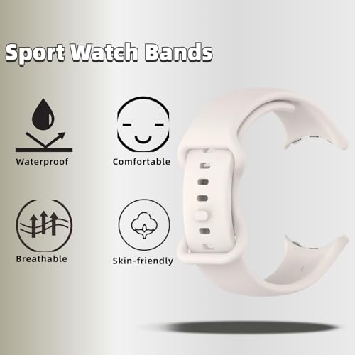 Correa compatible para Google Pixel Watch 3 41mm 45mm silicona miniatura 3
