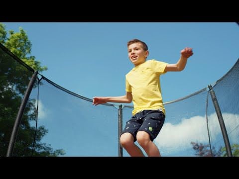 Rechteckiges Trampolin Salta Comfort Edition – 153 x 214 cm – Grün