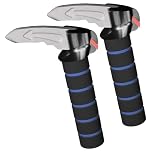 TOEVE 2 Pack 3 in 1 Car Door Handle for Elderly Car Handle Assist Support Multifunction,Latch Handle for Seniors and Handicap (Blue)