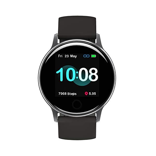 UMIDIGI Smart Watch for Android Phones Compatible with Samsung iPhone, Sleep Tracker Waterproof Smartwatch with Heart Rate Monitor, Fitness Tracker for Women and Men-Uwatch 2S