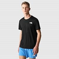 The North Face NF0A825OKX7 M LIGHTBRIGHT S/S Tee T-Shirt Uomo TNF Black/TNF Black Taglia S