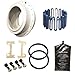 Martin Sprocket & Gear - 1110M20-SUBASY - Grid CPLG COV/Grid/Seal KIT Assy M20 - Sub Assembly