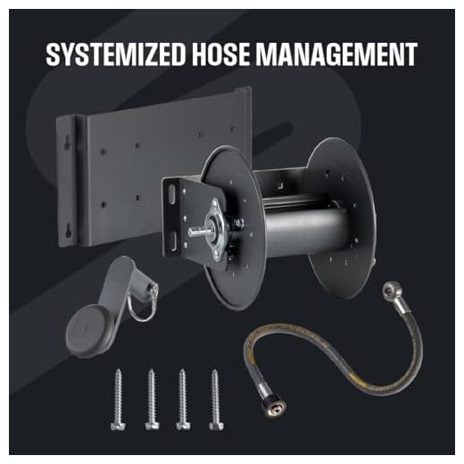 Active Hose Reel for Pressure Washers