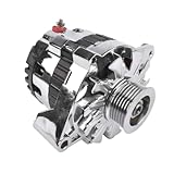 gm 350 v8 diesel Compatibilité des modèles : convient aux moteurs V8 GM à petit bloc et à gros bloc, y compris les cylindrées de 6,2 L, 6,5 L et 7,4 L. Sortie électrique : fournit une sortie de 160 A en remplacement fonctionnel direct de l'alternateur CS130. Type de poulie : équipée d'une poulie serpentine conçue pour correspondre à la configuration de la courroie d'entraînement. Destiné à être installé sur les véhicules GM utilisant l'alternateur CS130 avec des systèmes de courroie serpentine.