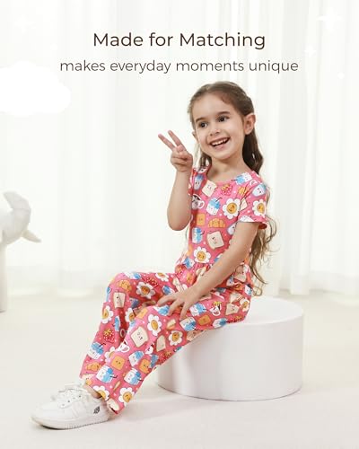 Toddler Girls Jumpsuits Sleeveless Long Pants Baby Girl Romper Wide Leg Summer Viscose from Bamboo Outfits3