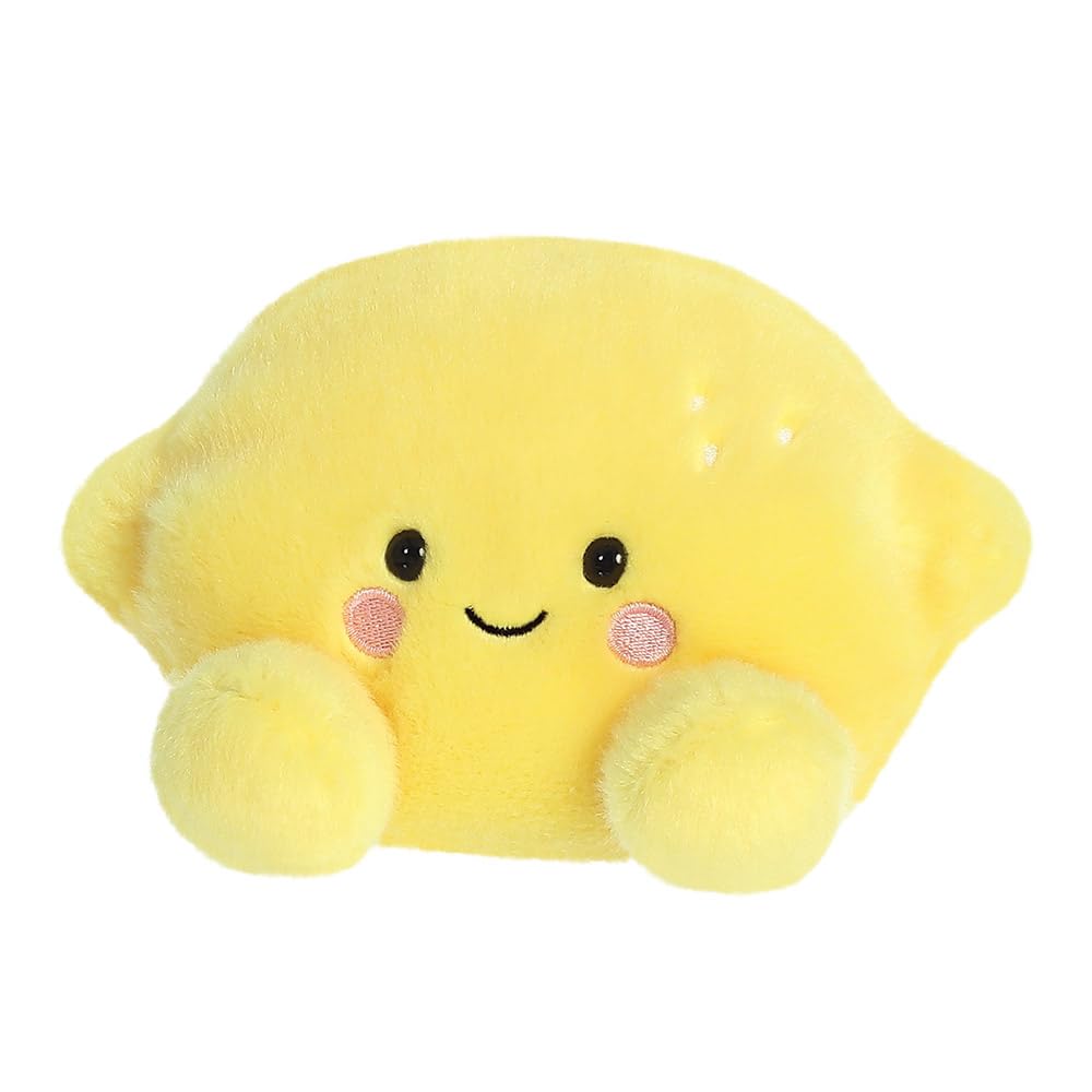 AURORA, Palm Pals Yuzu Lemon Peluche giallo 13 cm