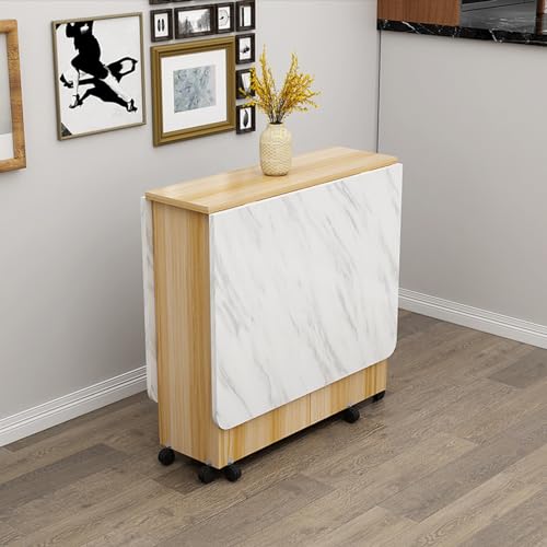 Table à manger pliante pour cuisine et repas modulable en appartement - 2