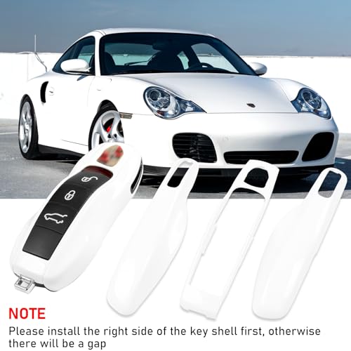 Jaronx Compatible with Porsche Key Fob Cover Key Cover Shell Case by Jaronx - Used condition - Image 5