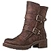 GLOBALWIN Fashion Ankle Boots for Women Brown 8M