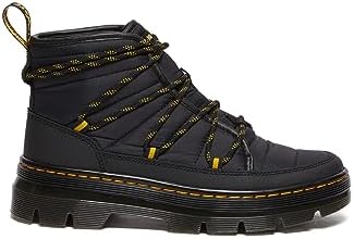 Dr. Martens Women's Combs W Padded Snow Boot, Black Warm Quilted, 11 | Image 3