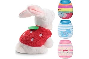 Geyoga 4 Pieces Puppy Clothes for Girl Dog