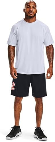 Miniatura 3 de Under Armour Pantalones cortos Freedom Tech Logo para hombre