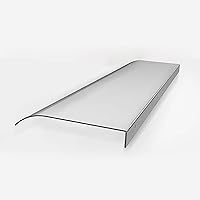 Vista 1 de KDDEON Toldo moderno para puerta de ventana, toldo duradero, toldo de porche para frente de casa, refugio de lluvia para techo, toldo de puerta