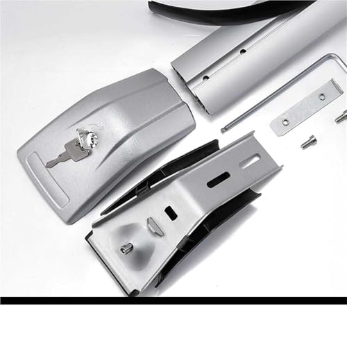 Barras transversales techo de aluminio con llave portaequipajes para Edge 2015-2020 2