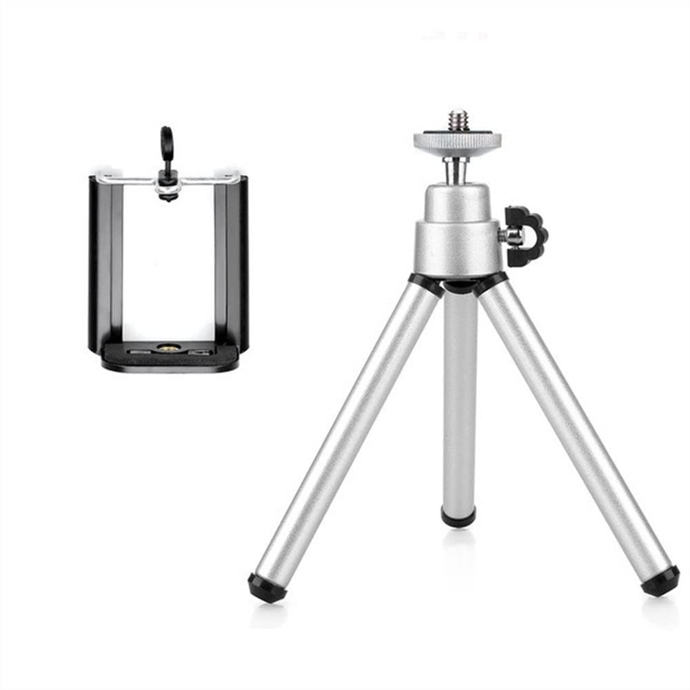 RajoNN Mini treppiedi universali Supporto per Selfie Stick Portatile per Telefono Cellulare per Gopro Hero per Smartphone Treppiede per Telefono Cellulare Proiettore Treppiede per Telefono