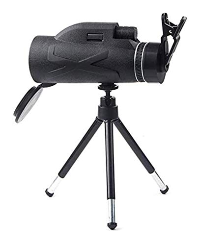 Telescope YSJNGF 80X100 HD fini les photos floues avec le support telephone en aluminium