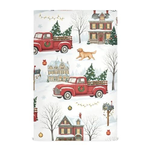 Torchons de Noël vintage mignons idée cadeau maison 71cm