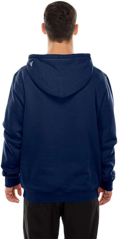 New Era MLB Men's Team Wordmark Logo Distressed Pullover Hoody Sweatshirt