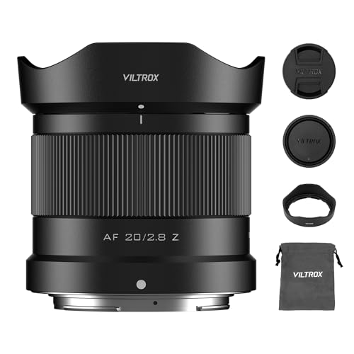 Image of VILTROX AF 20mm F2.8 f/2.8 Air Lens for Nikon Z Mount, Wide-Angle Full-Frame Auto Focus Lens Compatible with Nikon-Z Mount Cameras Z8 Z9 Z6 Z7 Z6 II Z7II Z5 Z5II ZFC Z30