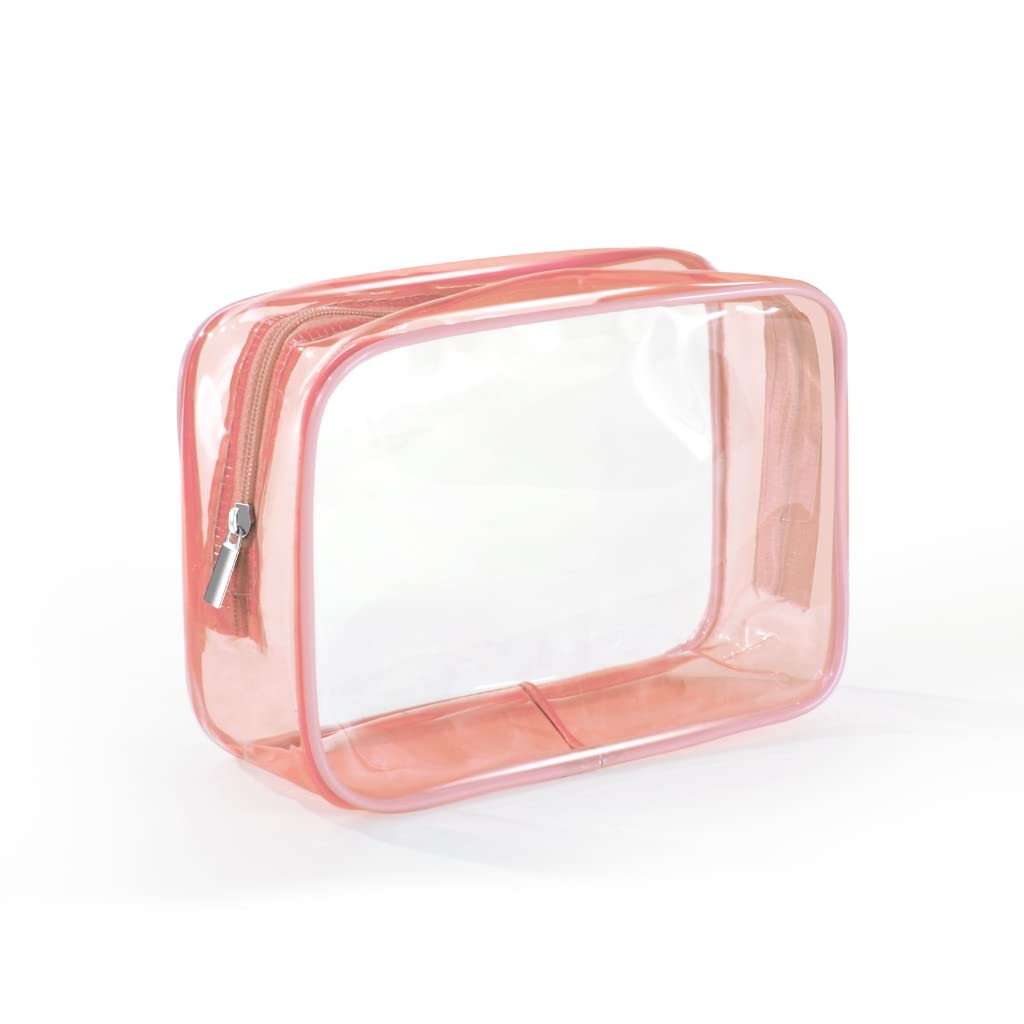Psdndeww Large Capacity Clear Travel Makeup Bag for Women Multifunctional Cosmetic Organi