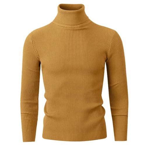 Men O-Neck Striped Sweater Slim Fit Knit Pullover for Casual Autumn Winter Street and Office Wear3