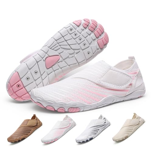 Image of Voya Barefoot Shoes for Women Men Breathable & Non-Slip Wide Toe Water Shoes for Walking,Running&Swimming,2026 new Adjustable Slip On Hike Athletic Sandals
