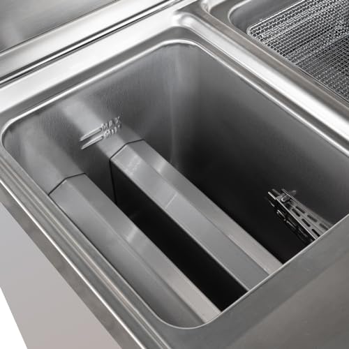 GastroHero Gas-Fritteuse Serie 77-70/70 14+14 Liter Gastronomiebedarf – Bild 6