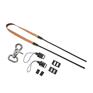 Drone Remote Controller Lanyard, Drone Remote Control Neck Strap Comfortable Secure for Outdoor (Brown)