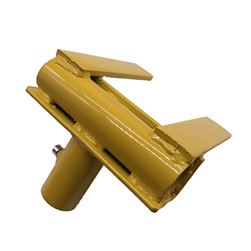 Palettenbrecher | Deckwinkler, Palettendemontierungswerkzeug | Deckbrett-Werkzeug, Industriebrecher zum Entfernen oder Abreißen von Hölzern von Palettenprojekten & Deck-Demontage, Sicherheitsgelb